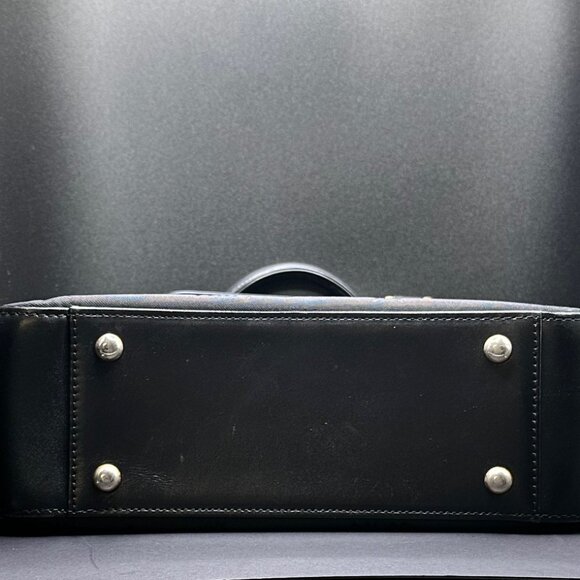 MCM Munchen Designed by‎ Michael Cromer Canvas Bag with Leather Handles - EUC - Picture 6 of 10